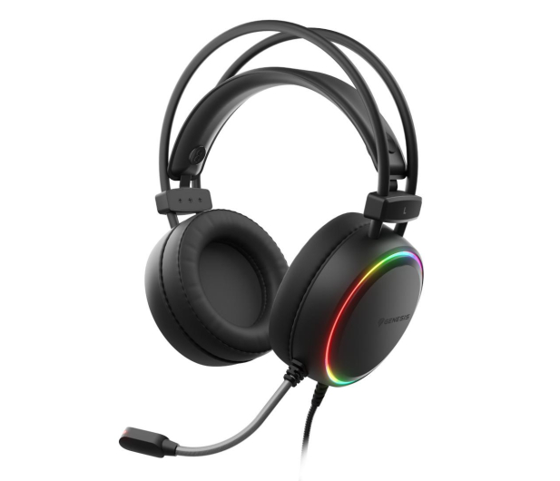 Genesis Neon 613 RGB czarne NSG-2092 - 1212997 - zdjęcie 3